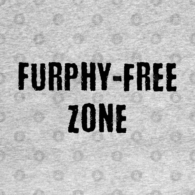 Furphy-Free Zone, funny Australian slang design by Luxinda